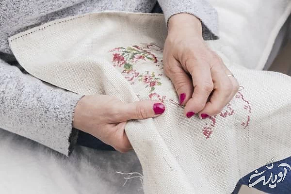 گل دوزی در منزل